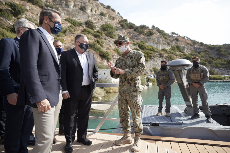 Τα τρία «δώρα» Πομπέο στον Μητσοτάκη - Η βάση της Σούδας και τα μηνύματα στην Τουρκία