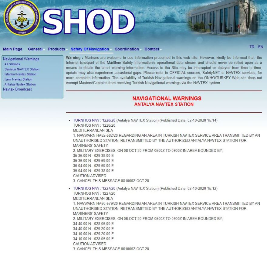 Nέες τουρκικές navtex: Δεσμεύει περιοχές ανοιχτά της Κρήτης και του Καστελόριζου