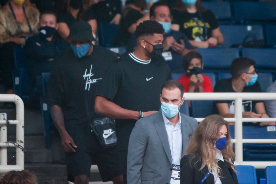 Basketball Champions League: Οι αδελφοί Αντετοκούνμπο στο ΟΑΚΑ - Δείτε βίντεο