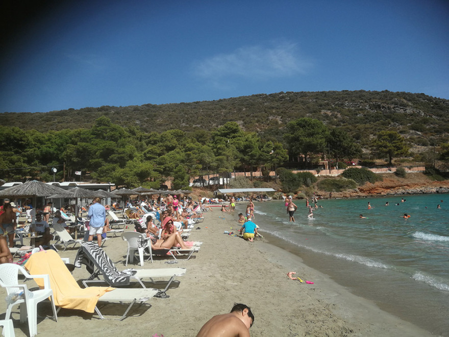  Στις παραλίες οι Αθηναίοι... μετά τις υψηλές για την εποχή θερμοκρασίες