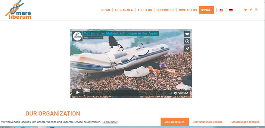 Μεταναστευτικό: Στα πράσα τέσσερις γερμανικές ΜΚΟ  για δουλεμπόριο  και κατασκοπεία στη Λέσβο