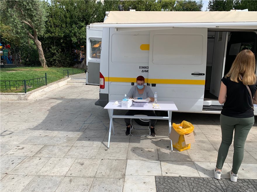 Κορωνοϊός: Τι έδειξαν τα 615 rapid τεστ που έγιναν στην Καλλιθέα