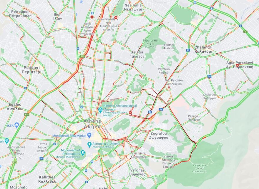 Δίκη Χρυσής Αυγής: Ποιοι δρόμοι είναι κλειστοί γύρω από το Εφετείο - Πού έχει κίνηση