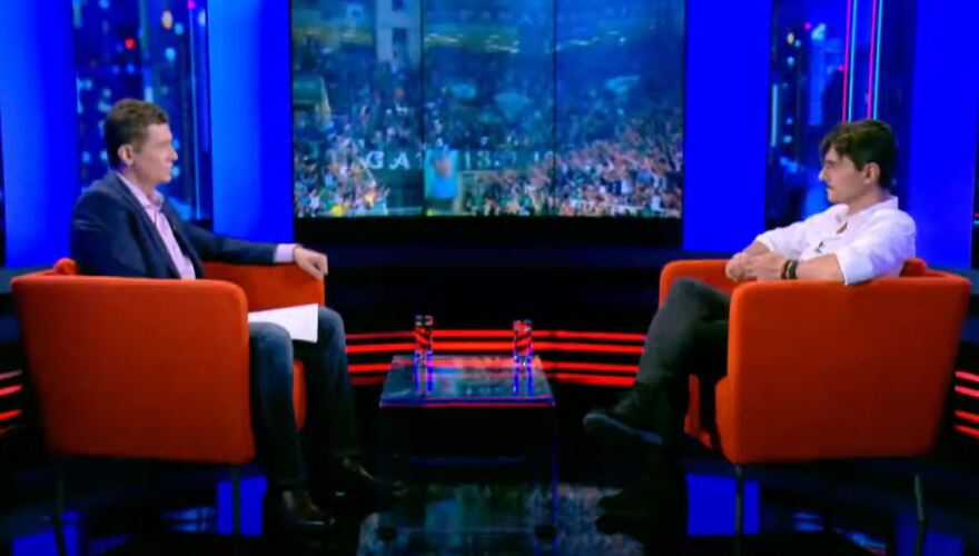 Ο Δημήτρης Γιαννακόπουλος στον Αντώνη Σρόιτερ: Από τον Παναθηναϊκό μέχρι το τσιγάρο - Δείτε την πρώτη του τηλεοπτική συνέντευξη