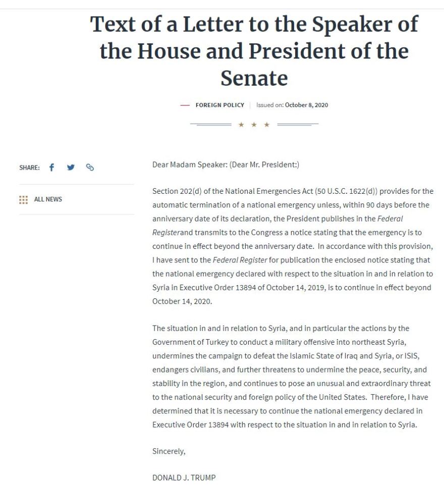 Τραμπ κατά Ερντογάν: Υπονομεύει τη μάχη κατά του ISIS