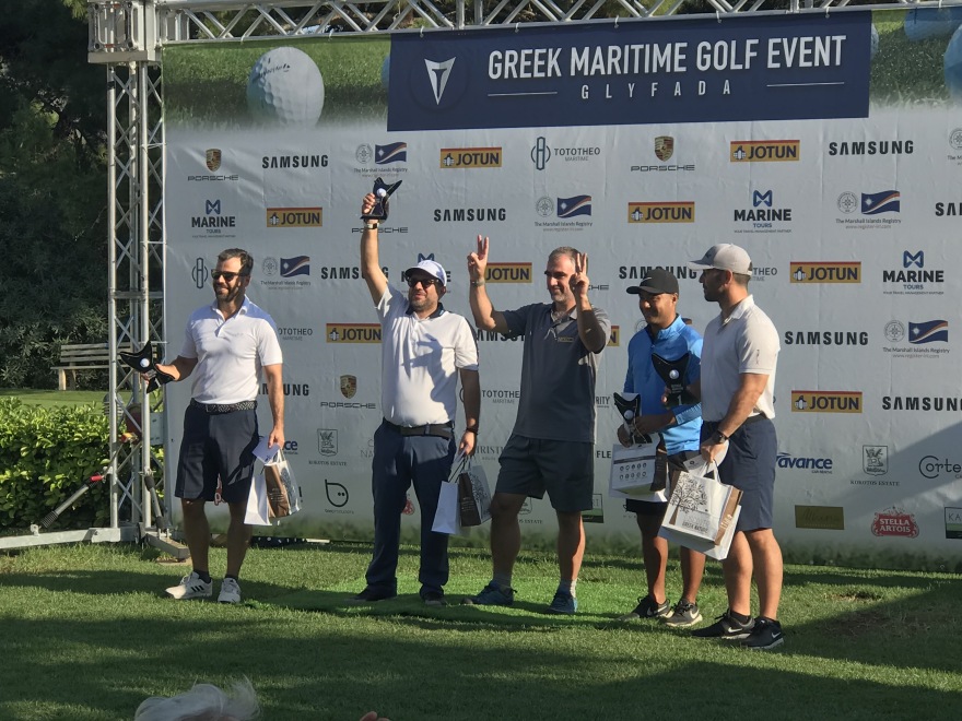 Η  Ελληνική Ναυτιλία «διασταύρωσε» τα μπαστούνια του γκολφ στη Γλυφάδα  - Δείτε φωτογραφίες 