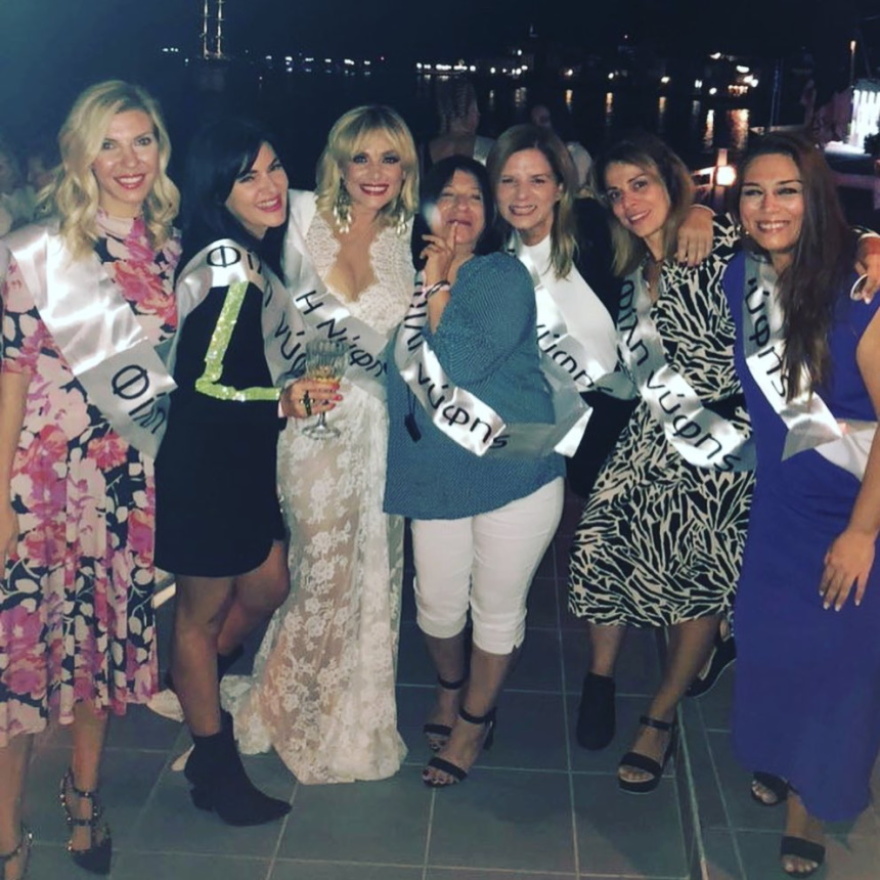 Ελεωνόρα Ζουγανέλη - Σπύρος Δημητρίου: Φωτογραφίες από το pre - wedding πάρτι στις Σπέτσες 