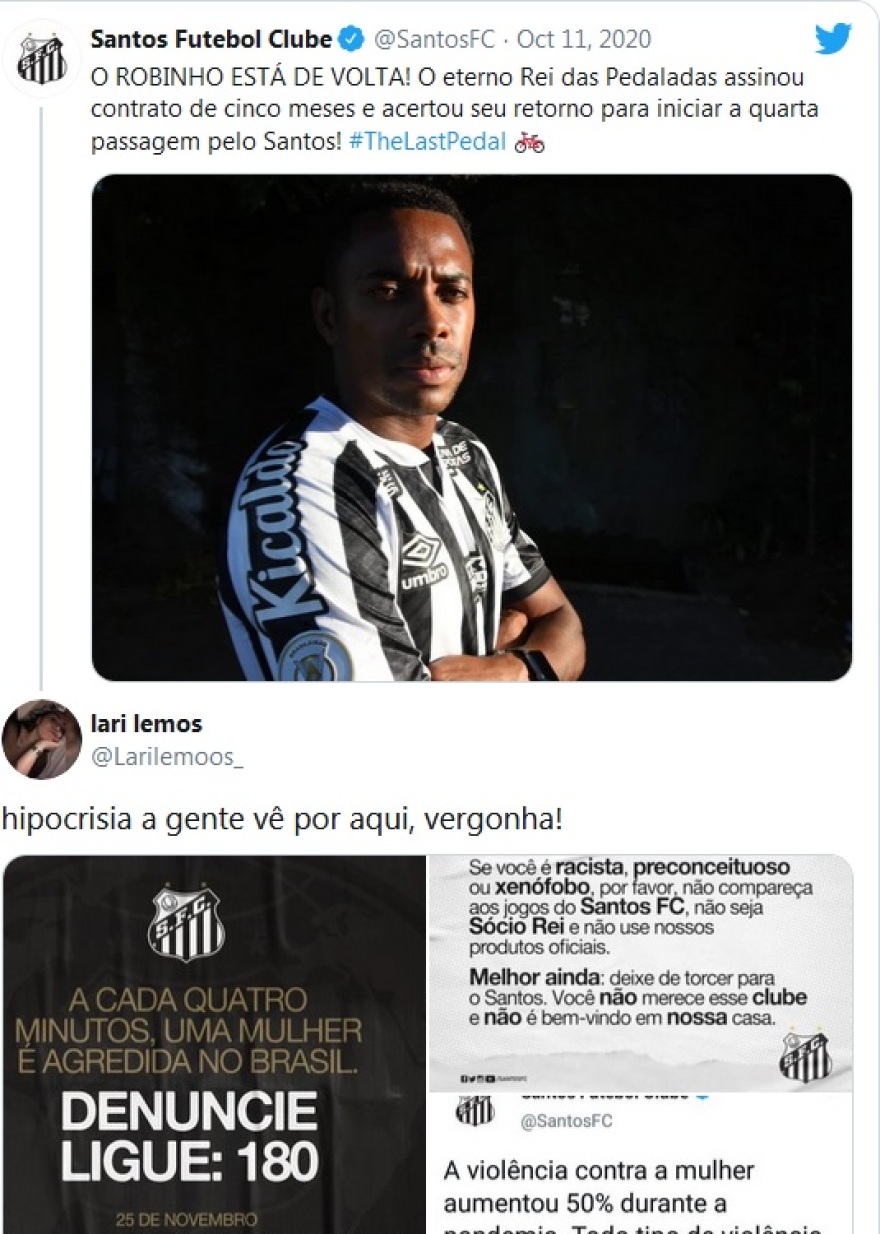 «Χαμός» στη Σάντος που έκλεισε τον καταδικασμένο για σεξουαλική βία Ρομπίνιο με... 230 ευρώ τον μήνα