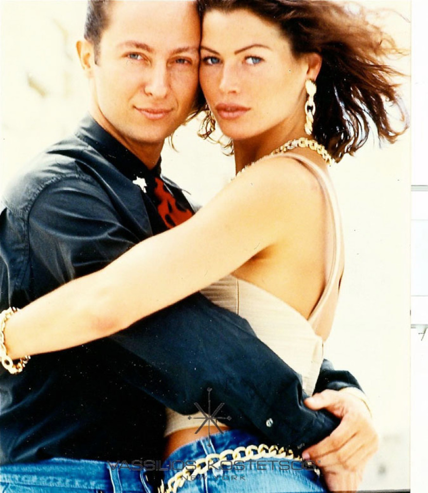 Ο Βασίλειος Κωστέτσος και τα super models της δεκαετίας του 80