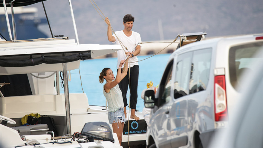 Σάκης Ρουβάς -  Κάτια Ζυγούλη: Άνοιξαν  πανιά