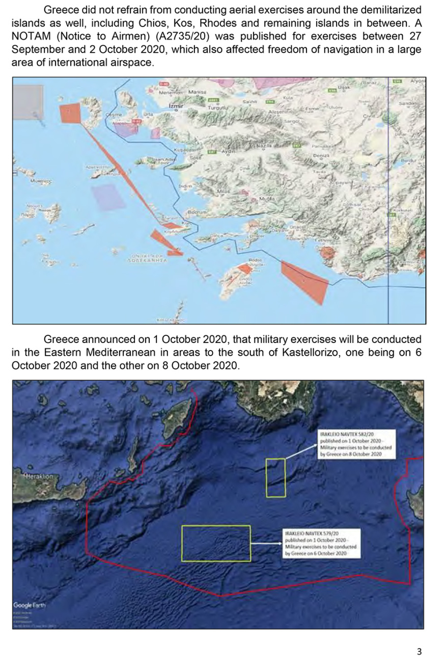 Προκλητικό non paper από την Τουρκία: Οι έξι λόγοι για τους οποίους βγάλαμε πάλι το Oruc Reis