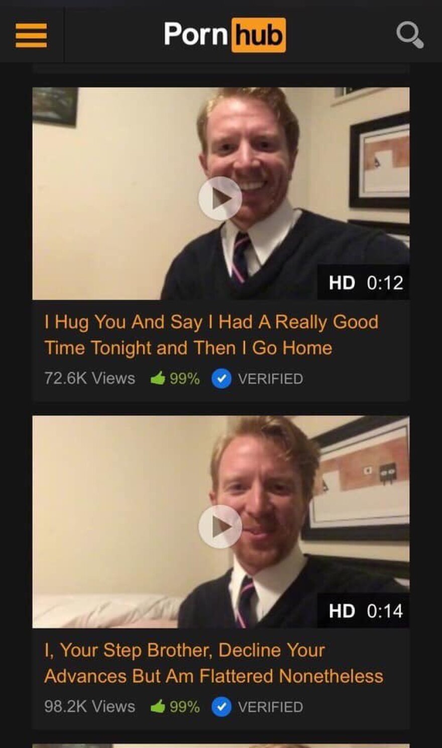 Pornhub: Αποσύρεται από την πλατφόρμα ο δημιουργός των πιο αστείων και... σεμνών βίντεο 