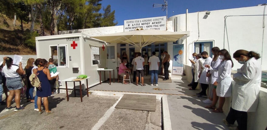 Στα Ψαρά άυριο οι Κινητές Ιατρικές Μονάδες 