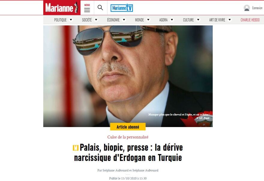 «Ερντογάν: Οι πόλεμοι που προκαλεί» - Το αφιέρωμα γαλλικού περιοδικού στον Τούρκο πρόεδρο 