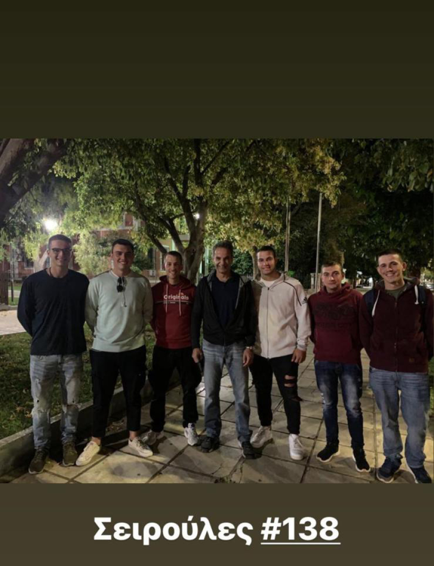 Κυριάκος Μητσοτάκης: Δείτε τον πρωθυπουργό με τον γιο του και την «σειρά» του χθες το βράδυ στον Έβρο