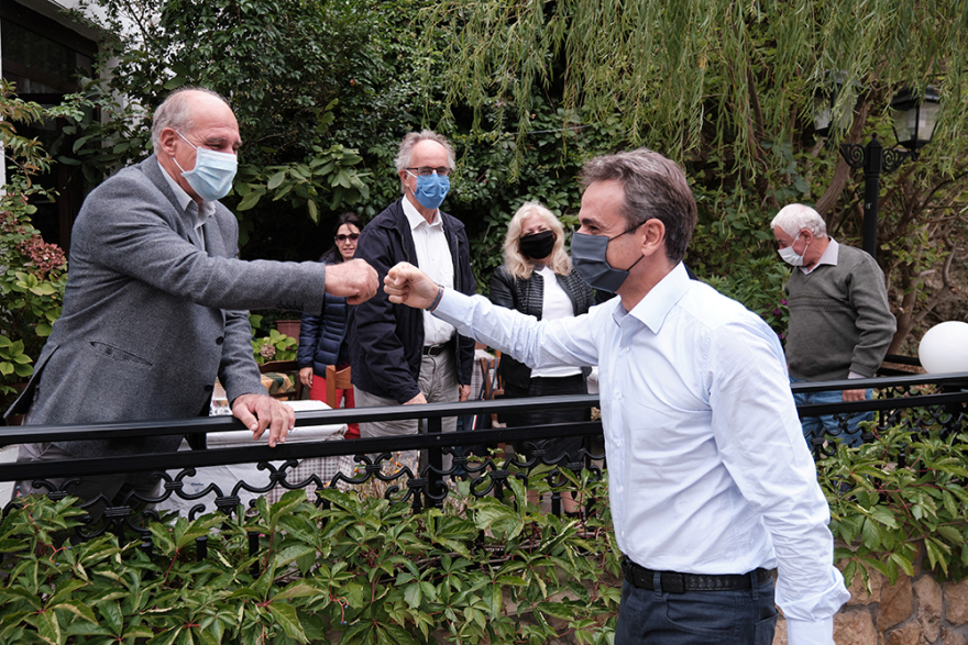 Στη Σαμοθράκη ο Κυριάκος Μητσοτάκης:  Πρώτο μέλημά μας η φροντίδα της ακριτικής Ελλάδας