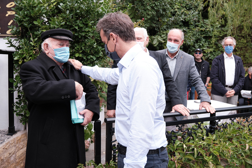 Στη Σαμοθράκη ο Κυριάκος Μητσοτάκης:  Πρώτο μέλημά μας η φροντίδα της ακριτικής Ελλάδας