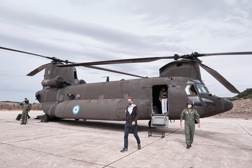 Στη Σαμοθράκη ο Κυριάκος Μητσοτάκης:  Πρώτο μέλημά μας η φροντίδα της ακριτικής Ελλάδας