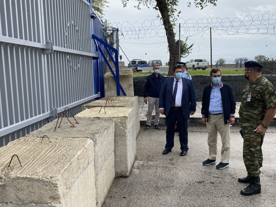 Στον Έβρο μαζί με τον πρωθυπουργό ο Λευτέρης Οικονόμου 