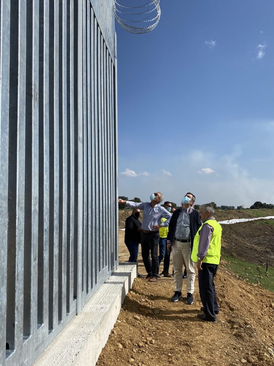 Στον Έβρο μαζί με τον πρωθυπουργό ο Λευτέρης Οικονόμου 