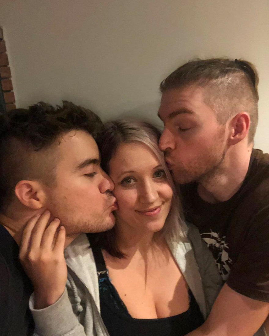 Πολυγαμία: Το συγκινητικό love story της Νικόλ με τον Φάμπιαν και τον Κρίστιαν