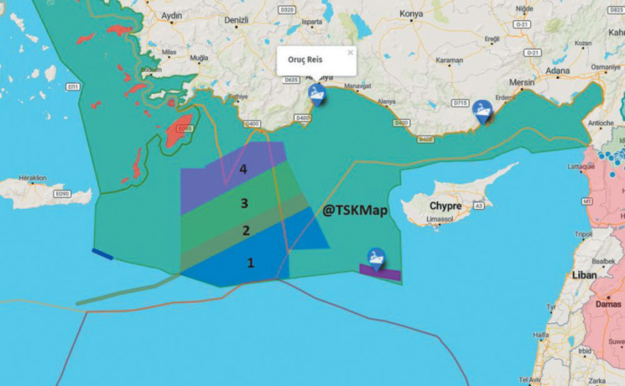 Ελληνοτουρκικά: O Ερντογάν προκαλεί για θερμό επεισόδιο με τις βόλτες του Oruc Reis