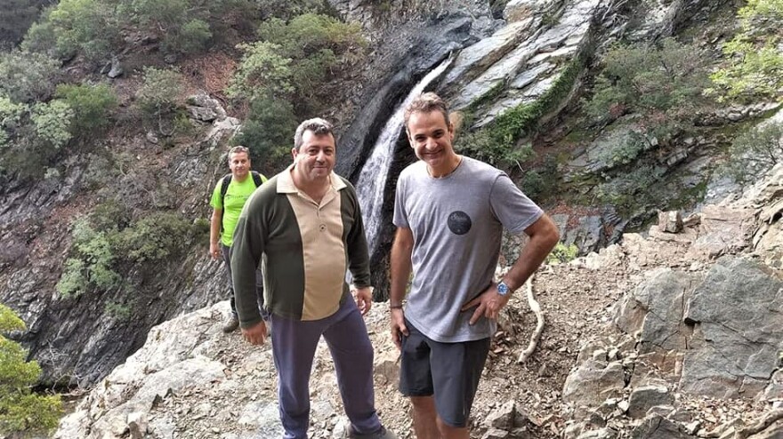 Οι εξορμήσεις του Κυριάκου Μητσοτάκη στη Σαμοθράκη - Δείτε φωτογραφίες 