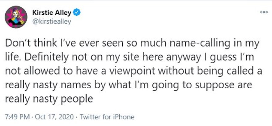 Εκλογές στις ΗΠΑ: Η Κίρστι Άλεϊ είπε «θα ψηφίσω τον Τραμπ» και έγινε χαμός