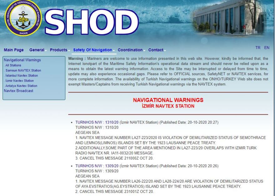 Νέα πρόκληση της Τουρκίας: Ζητά με navtex την αποστρατικοποίηση Λήμνου, Σαμοθράκης και Άη Στράτη