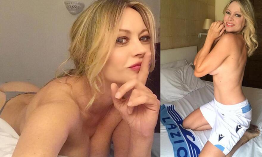 Άννα Φάλκι: Η 48χρονη Ιταλίδα ηθοποιός ποζάρει γυμνή για χάρη της... Λάτσιο