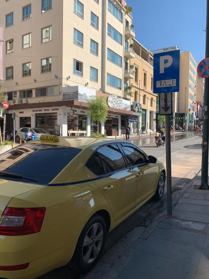 Νέες πιάτσες ταξί στο κέντρο της Αθήνας - Δείτε σε ποια σημεία βρίσκονται 