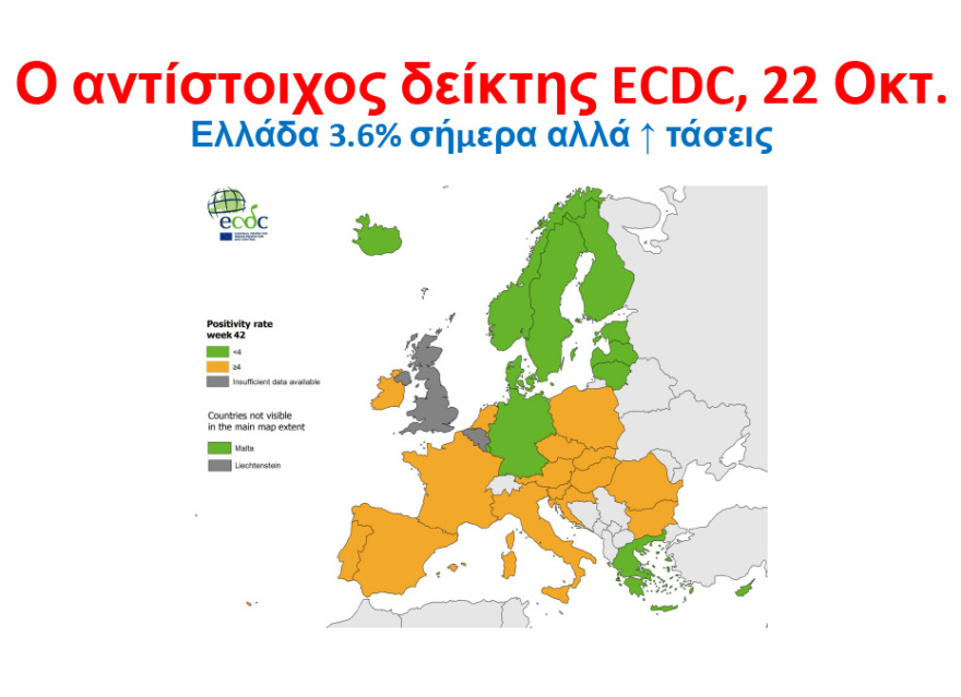 Αυτοί είναι οι χάρτες για τον κορωνοϊό που έδειξε ο Μητσοτάκης στη Βουλή - «Είμαστε στις καλύτερες θέσεις»
