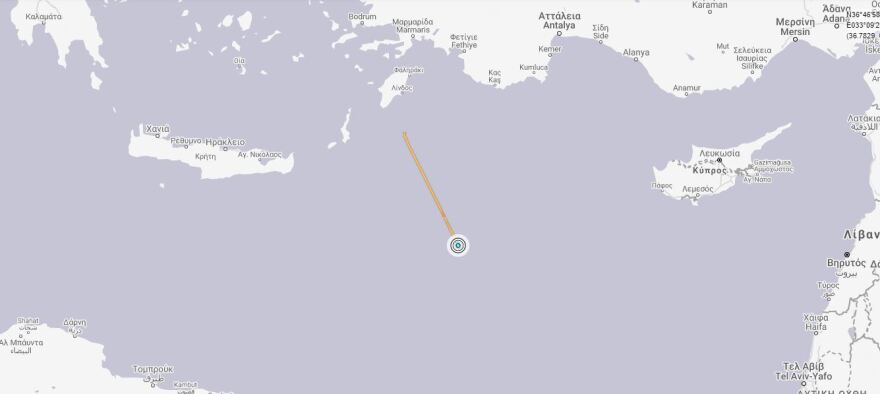 Oruc Reis: Συνεχίζονται τα «παιχνίδια» - Έπλευσε προς Αίγυπτο, έκανε στροφή και επιστρέφει