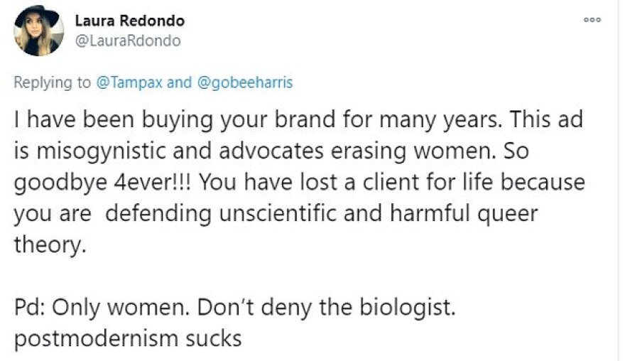 ΗΠΑ: Σάλος στο Twitter με τα ταμπόν «Tampax» που εξυμνούν την διαφορετικότητα