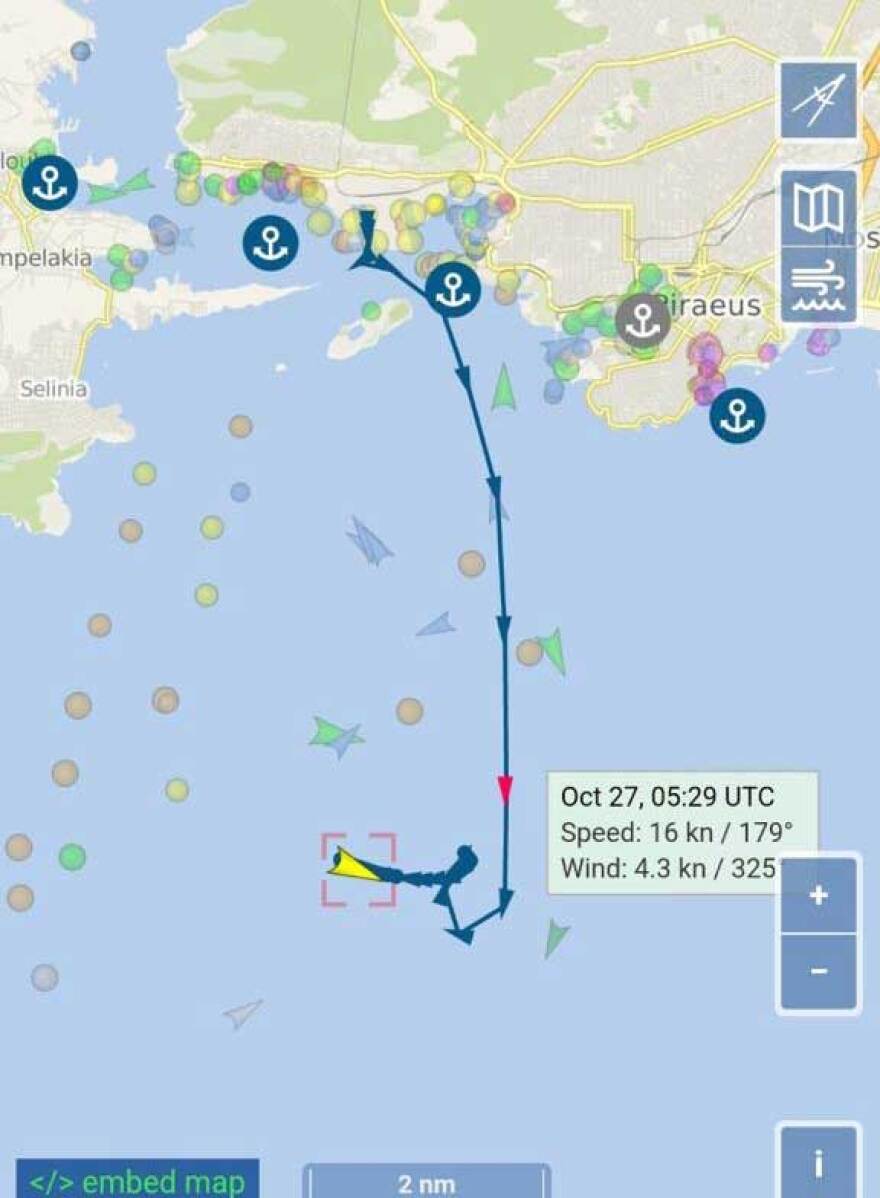 Ναρκοθηρευτικό «Καλλιστώ»: Η ταχύτητα του container ship προκάλεσε την σύγκρουση;