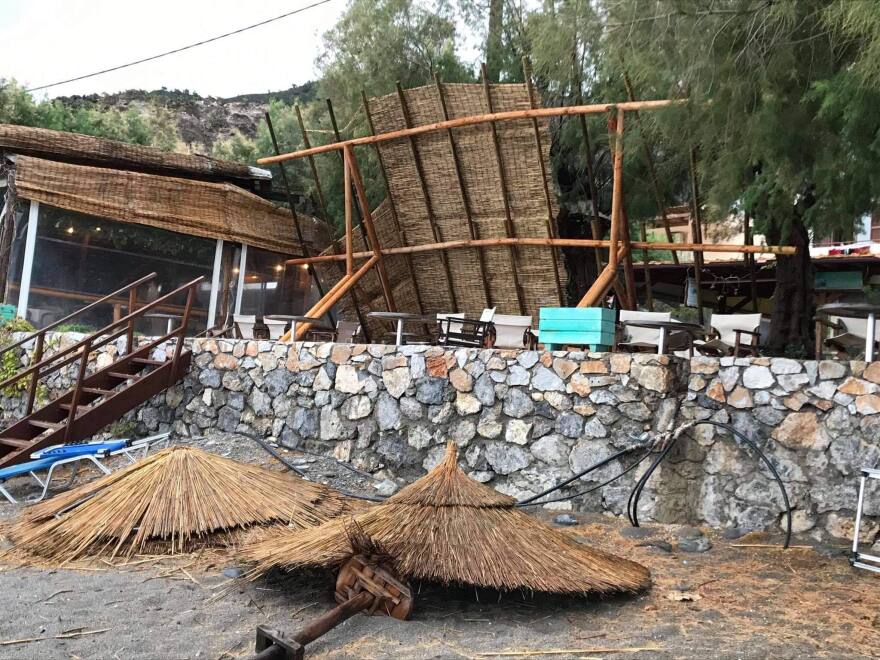 Κακοκαιρία Κίρκη: «Σάρωσε» τη Σούγια της Κρήτης