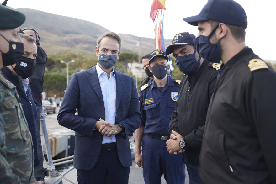 Μητσοτάκης: Στο υποβρύχιο «Κατσώνης» - Το «ευχαριστώ» για τις αόρατες ασπίδες