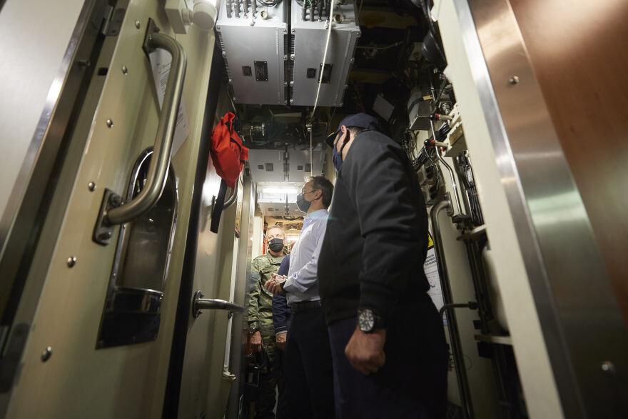 Μητσοτάκης: Στο υποβρύχιο «Κατσώνης» - Το «ευχαριστώ» για τις αόρατες ασπίδες