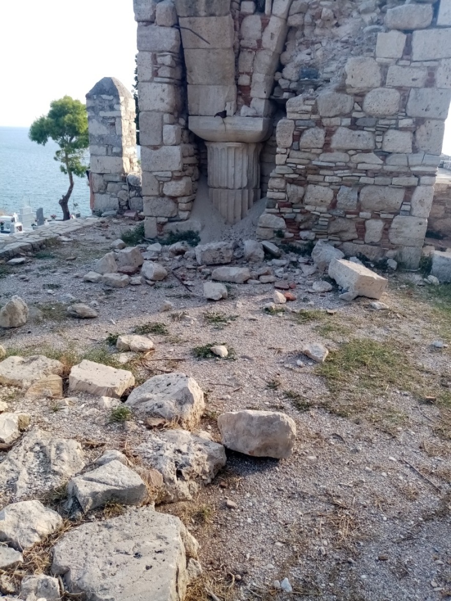 Ο σεισμός «τραυμάτισε» μουσεία και αρχαιολογικούς χώρους σε Σάμο, Χίο και Ικαρία - Φωτογραφίες
