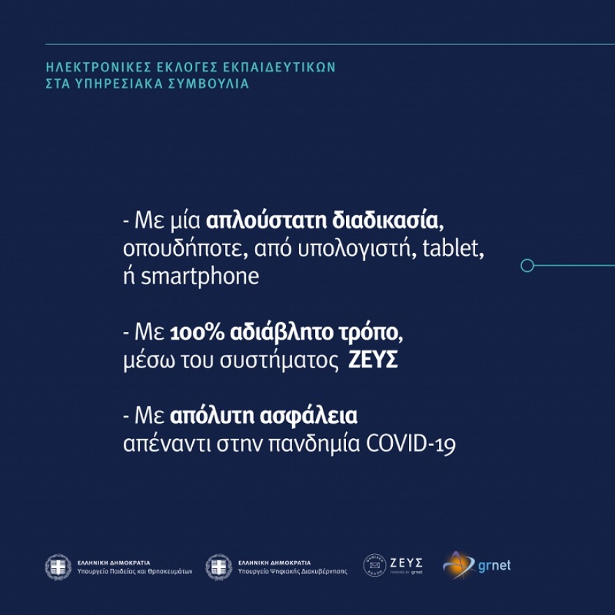 Το Σάββατο οι εκπαιδευτικοί ψηφίζουν για πρώτη φορά ηλεκτρονικά για τα Υπηρεσιακά Συμβούλια