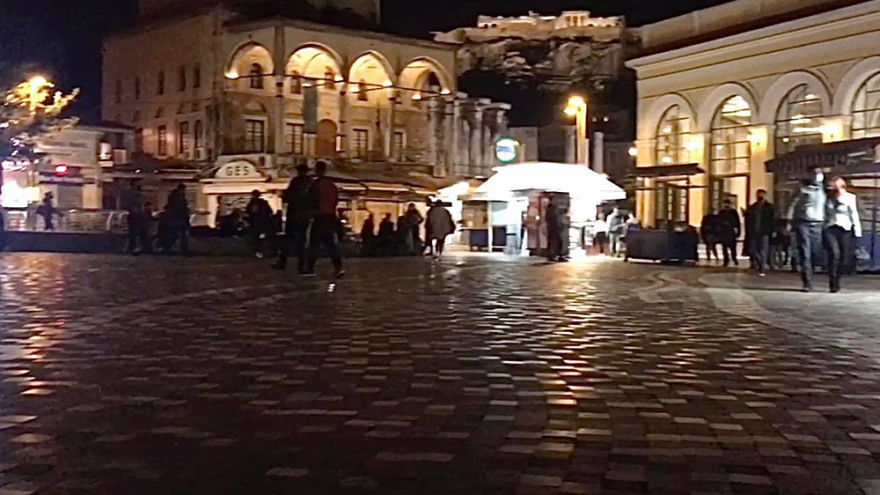 Αττική - Πρώτη νύχτα με lockdown στην εστίαση - Αυτοψία στις πλατείες