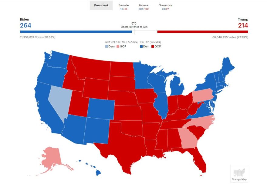 ΗΠΑ-Εκλογές 2020: Οι 4 πολιτείες που θα κρίνουν το αποτέλεσμα