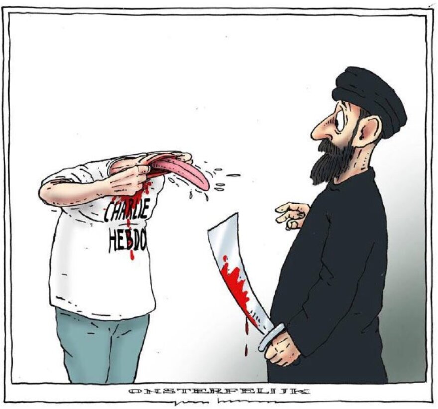 Ολλανδία: Εκπαιδευτικός δέχθηκε απειλές από Μουσουλμάνους λόγω ενός σκίτσου στην τάξη του