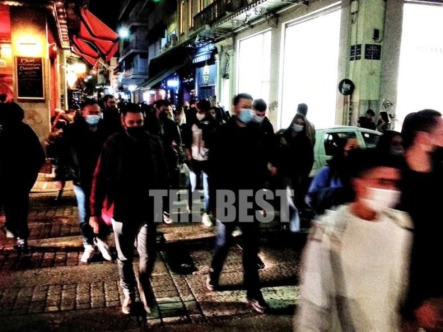 Πάτρα: Κοσμοπλημμύρα στo κέντρο της πόλης πριν το lockdown (φωτογραφίες)