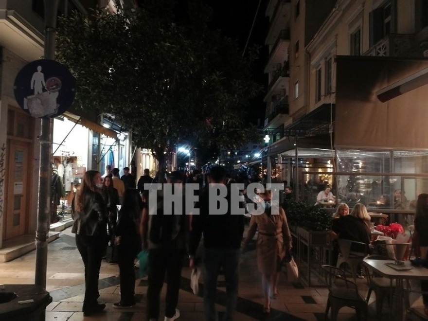 Πάτρα: Κοσμοπλημμύρα στo κέντρο της πόλης πριν το lockdown (φωτογραφίες)