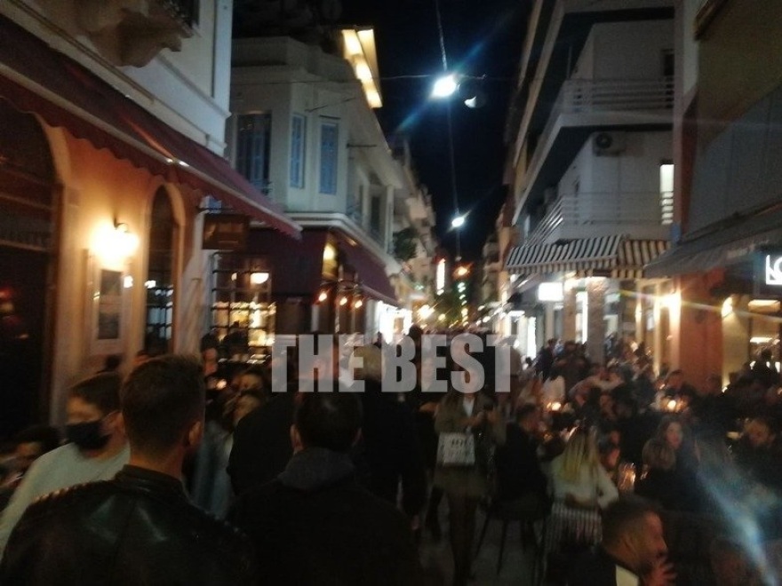 Πάτρα: Κοσμοπλημμύρα στo κέντρο της πόλης πριν το lockdown (φωτογραφίες)