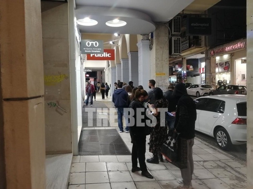 Πάτρα: Κοσμοπλημμύρα στo κέντρο της πόλης πριν το lockdown (φωτογραφίες)