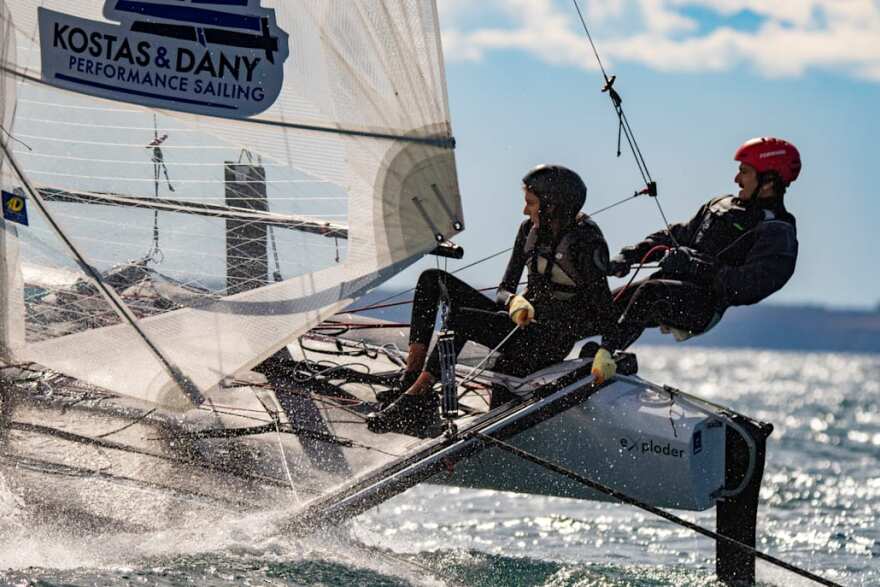 Μοναδικό τριήμερο ιστιοπλοΐας υπό το βλέμμα των πρωταθλητών Κώστα Τριγκώνη και Ιορδάνη Πασχαλίδη