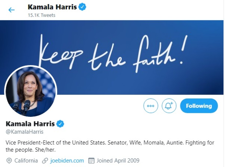 Αμερικανικές εκλογές 2020: Μπάιντεν και Χάρις άλλαξαν τα βιογραφικά τους στο twitter