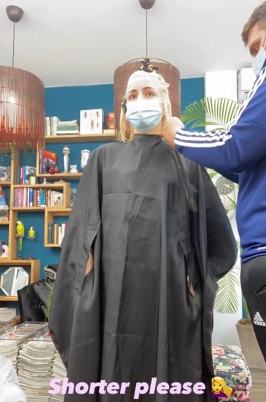 J2US: Νέο look για τη Josephine - Τόλμησε και έκοψε τα μαλλιά της 